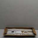 STORAGE MANIAC Adjustable Closet Rod Extender - Heavy Duty Space-Saving Clothes Hanging Bar, 1 Pack White