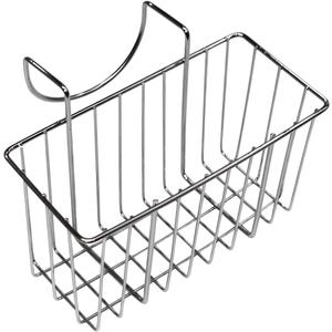 Sponge Holder for Kitchen, Stainless Steel Rust Proof Caddy Dish Draining Sink Basket, LARGE