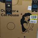 CAPHAUS Foldable Dog Crate Wire Metal Dog Kennel w/Leak-Proof Pan & Protecting Feet & Divider Panel, Single or Double Door, Small, Medium & Large Dog Crate Indoor Cage, 30 w/Single Door (Black)