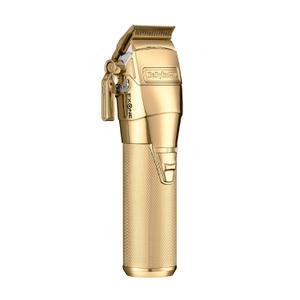 BaBylissPRO FXONE Professional Cordless Clipper - Beard Trimmer for Men, Professional Stylist & Barber Clippers, USB-C Cordless Hair Clippers for Men with Interchangeable Battery (Gold)