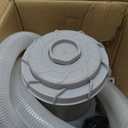 530 Gallons Above Ground Round Pool Filter Pump,HouseholdInflatable Pool FilterPump System KitCleaning Tool+ FilterCartridge,Uses Type Aor C Filter Cartridge