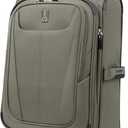 Travelpro Maxlite 5 Softside Expandable Compact Carry-On Luggage with Spinner Wheels, Lightweight, 20-Inc— Slate Green