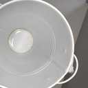 6-Piece Decorative Galvanized Metal Tall Vases