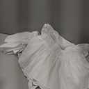 Biscaynebay Wrap Around Bed Skirts for Full & Full XL Beds Extra Short Drop of 9", White Elastic Dust Ruffles Easy Fit Wrinkle and Fade Resistant Silky Luxurious Fabric Solid Machine Washable