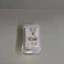 pfefe Cryo Sticks Facial Skin Care Ice Globes for Women Face Eyes, Stainless Steel Face Beauty Tools for Girls Ladies, Esthetician Supplies Cooling Spa Globes with Storage Case (White)