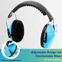 12 Pack Noise Canceling Headphones for Kids, Kids Ear Protection Earmuffs for Autism, Toddler, Children, Noise Cancelling Headphones Sound Proof Earmuffs for Concerts, Air Shows, Fireworks (6 Pack Green+6 Pack Blue)