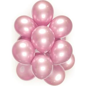 Light Pink Metallic Balloons Metallic 12-inch Light Pink Balloons,50pcs Light Pink Metallic Balloon Light Pink Party Birthday Decorations Balloons