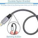 iPhone Fast Charger,iPhone Charger Fast Charging 2Pack Dual Port USB Wall Chargers Block Adapter Plug Long 6FT Fast Charging Lightning Cable Cord for iPhone 14 13 12 11 Pro Max XS X 8 7 Plus SE iPad (Black)