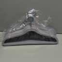 Plastic Coat Hangers 50-Pack,Non-Slip, Space Saving Closet Hangers for Dorm & Apartment - 360 Rotating, Heavy Duty, Durable (Grey) (Gray)