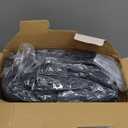 Heated Throw Blanket, Faux Fur Cozy Heating Blanket with Overheat Protection, 1/2/4/6/8 Hours Auto-Off 10 Heat Level, Machine Washable (50x60 Inches, Darkgrey)