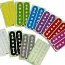 Pickup Stickers for Humbucker // Seymore Duncan SH-1 - Black