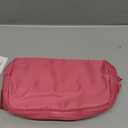 Pander Two Way Zipper Fanny Pack Nylon Everywhere Belt Bag for Women, Water Repellent Waist Packs, Crossbody Bags with Adjustable Strap (Hot Pink)