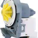 W10876537 W10724439 Dishwasher Drain Pump Compatible with Whirlpool, Kenmore, KitchenAid, Amana, Ikea, Jenn-Air