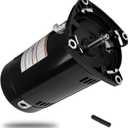 3/4 HP Swimming Pool Pump Motor Compatible with A.O. Smith Century USQ1072, for Pentair Superflo Sta-Rite Whisperflo Pinnacle Anthony AR2 Pumps, 0.75 HP Single Speed Square Pool Motor, 230/115 V