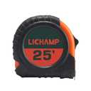 Lichamp Tape Measure 25 ft, 6 Pack Bulk Easy Read Measuring Tape Retractable with Fractions 1/8, Measurement Tape 25-Foot by 1-Inch