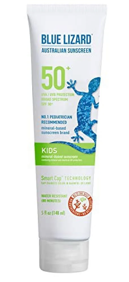 BLUE LIZARD Kids Sunscreen Lotion SPF 50+ 5oz Tube