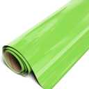 Siser EasyWeed Heat Transfer Vinyl 11.8" x 3ft Roll (Lime) - Compatible with Siser, Cricut, Silhouette and Other Craft/Professional Cutters - CPSIA Certified