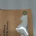 2-Pack Mini Crib Sheets Fitted - 38x26 Pack N Play Sheets for Pack and Play Mattress, Organic Cotton, Soft & Breathable Playard Bedding, Neutral Mini Toddler Bed Cover for Boys, Girls (Elly)