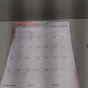 2025 Wall Calendar Planner Hanging Spiral Bound Calendars 12" x 17", Use Jul 2025 - Dec 2026, Art