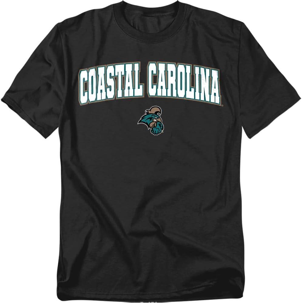 Official Collegiate Arch Logo Unisex Adult T Shirt Collection 3 (Black, L)