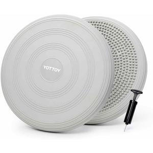 YOTTOY Wobble Cushion - Engage Core Stability with our Extra Thick Premium Balance Disc for Adult Balance and Sensory Wiggle Seat for Kids