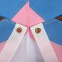 3Pack 5ft Progress Pride Rainbow Flag All Inclusive Progressive Flags LGBTQ Gay Lesbian Bisexual Transgender UV Fading Resistant Banners with 2 Grommets