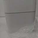 MOPALL Small Bathroom Trash Cans with Lids,Motion Sensor Bathroom Trash Can,Narrow Waterproof Plastic 3.5 Gallon Automatic Adsorption Touchless Garbage Can,White (Slim)