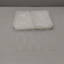 LALOBLUE File Organizer, Acrylic File Folder Organizer File Sorter, Plastic Vertical Book Dividers for Magazine Mail Letter Paper, Desktop Organizers for Office, Classroom & Home(4 Sections, 2 Pack) (Clear)