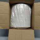 ECOLipak 6 Inch Disposable Compostable Small Paper Plates, 200 Pack Recycled Sugarcane Bagasse Biodegradable Heavy Duty Mini Dinner Appetizer Cake Dessert Plates for Party(White)