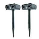 Solar Ultrasonic Animal Repellent Outdoorn2 Pack