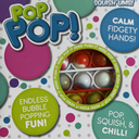 Squish 'Ums Pop Pop! by Bullsitoy, Bubble Popping Fidget Sensory, Pack of 2