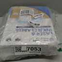 4" X 5" Matte White Printable Labels for Inkjet and Laser Printers - 100 Sheets, 400 Custom Stickers for Shipping Labels, Address Stickers, Organization - Spartan Industrial Template R022