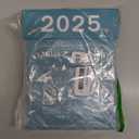 2026 Daily Wall Calendar, Page per Day with Large Print Dates, 365 Day Tear off Wall Calendar for Seniors Gift Home Office School Dorms, 8.5" x 6", Tear Away Calendars with Hanging String, Cyan