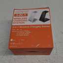 Wireless Charging Station for Apple - 3 in 1 Wireless Charger Stand Dock Watch and Phone Charger Station for Apple Watch 8/7/SE/6/5/4/3/2, iPhone 16 15-12 Pro Max SE XS X, Samsung, AirPods Pro/3/2 (White)