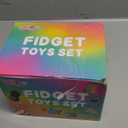 120 Pcs Fidget Toys Pack, Pop Sensory Party Favors Set Gifts for Kids Adults Boy Girl Stocking Stuffers Autistic Bulk Goodie Bag Filler Treasure Box Classroom Prizes School