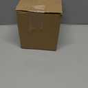 BIBELUN Square Tissue Box Cover with Storage Tray,Acacia Wood Tissue Box Holder for Desktop Nightstand Bathroom Office,Decorative Facial Tissue Cube Box Cover/Organizer for Modern Home Decor (Brown)