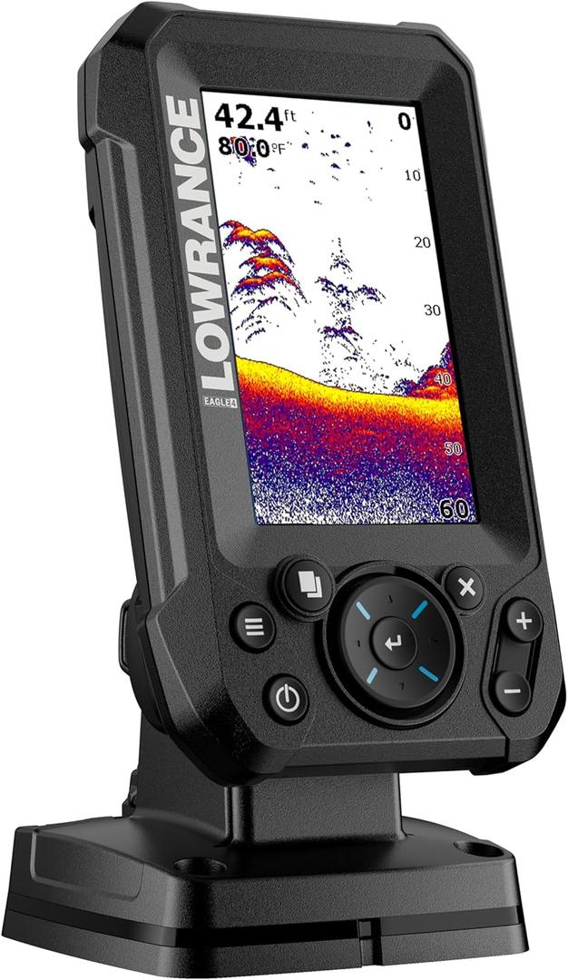 Lowrance Eagle 4", 5", 7" and 9" Fish Finders with IPS Screen