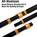 Fiblink Bent Butt Fishing Rod 2-Piece Saltwater Offshore Trolling Rod Big Game Roller Rod Conventional Boat Fishing Pole