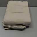 Bedsure GentleSoft 100% Cotton Large Blanket Oversized King for Bed 120x94 inches - Breathable Soft Cozy Herringbone Woven Blanket for Summer, Couch Cover, Linen Beige