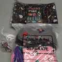 Pasimy 24 Pieces Women Teacher Appreciation Thank You Gift Set, Socks, Makeup Bags, Inspirational Notepads, Keychains for Christmas (Nurse)