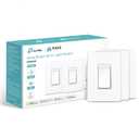 Kasa Apple HomeKit Smart Dimmer Switch KS220P3, Single Pole, Neutral Wire Required,2.4GHz Wi-Fi Light Works with Siri, Alexa and Google Home,UL Certified, No Hub Required,White, 2 Count (Pack of 1) (2-pack)