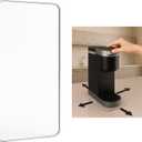 Transparent Acrylic Coffee Maker Slider Tray Slider Tray for Countertop, Compatible with Keurig Single Serve K-Cup Pods Coffee Maker K-Mini & K-Express, Perfect Fit for Single-Serve Machines