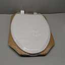 Mayfair NextStep2 Toilet Seat with Built-In Potty Training Seat, Slow-Close, Removable that will Never Loosen, Elongated, White