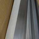 Door Threshold Ramp 6" Rise Door Ramp Aluminum Entry Ramp or Doorways Rated 800 lbs Load Capacity forWheelchair Scooters Power Chairs Walkers Metallic