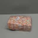 Whaline 80Pcs Fall Leaves Guest Napkins Orange Autumn Leaves Disposable Dinner Hand Towel Paper Napkins for Bathroom Thanksgiving Party Table Supplies