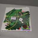 Magnetic Christmas Tree for Refrigerator, Soft Magnetic Ornaments Set, Reusable Holiday Decor for Kids & Family, Lovely Xmas Decoration for Home, Kitchen, Office (Xmas Tree-A)