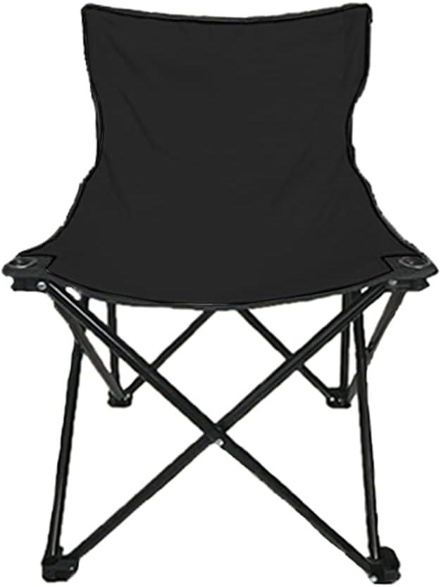 Smartmak Fast Folding Sauna Chair, Reinforced, Suitable for Sauna, Beach and Picnic - Black