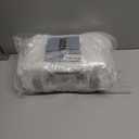 1 Pcs 11.3 x 8.7 x 4.2 Inch Waterproof Hard Case with DIY Customizable Foam Insert Portable Protective Case with Knife for Camera Drones Equipments Tools Test Instruments (White)