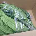 45" Fake Ferns, Realistic Large Artificial Bush Plants, 2 Artificial Boston Ferns with 60 Fronds for Outdoors Planter Indoor Home Garden Porch Decor (2 PCS)