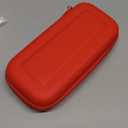 Orzly Carry Case for Nintendo Switch Lite  Portable Travel Carry Case with storage for Switch Lite Games & Accessories [Red]